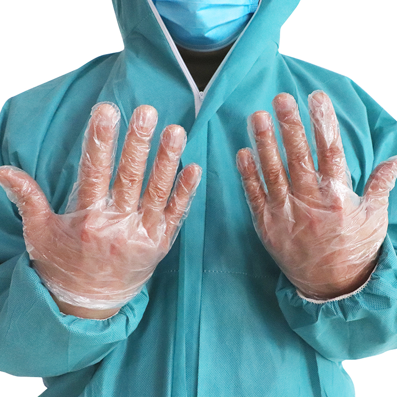 Examen quirúrgico desechable guantes a prueba de agua médico
